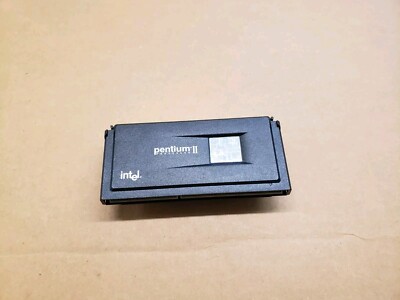 Processeur Intel Pentium II 80522PX266512 SL2HC - 266 MHz - Testé Fonctionnel