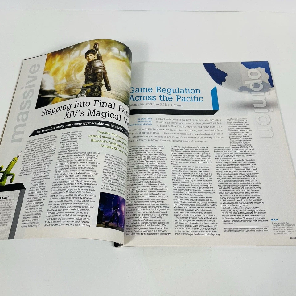 game informer magazine 206 June 2010 Gears Of War 3 Splinter Cell Conviction - Image 3 of 4