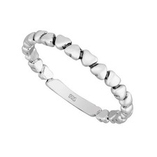 Sterling Silver 925 Simple Stacking Midi Ring  Knuckle Top Finger Sizes  G-Z