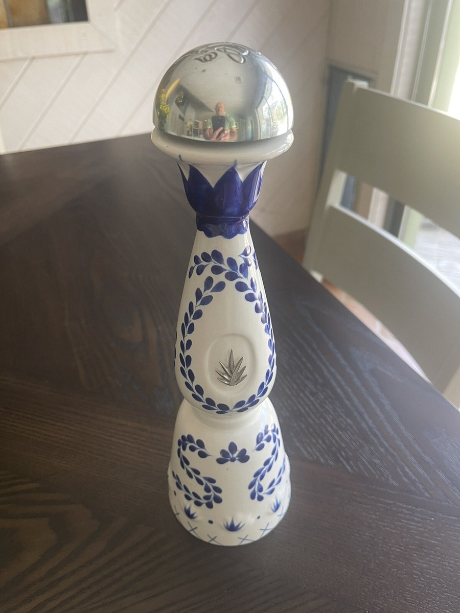 Empty Clase Azul Reposado Tequila Bottle - Special Bottle No J-500