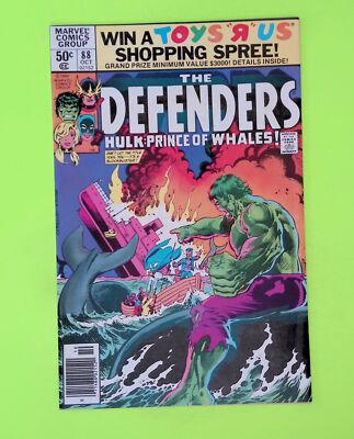 Defenders #88 Vol. 1 1980 Marvel Comics Newsstand Comic Book L21-182