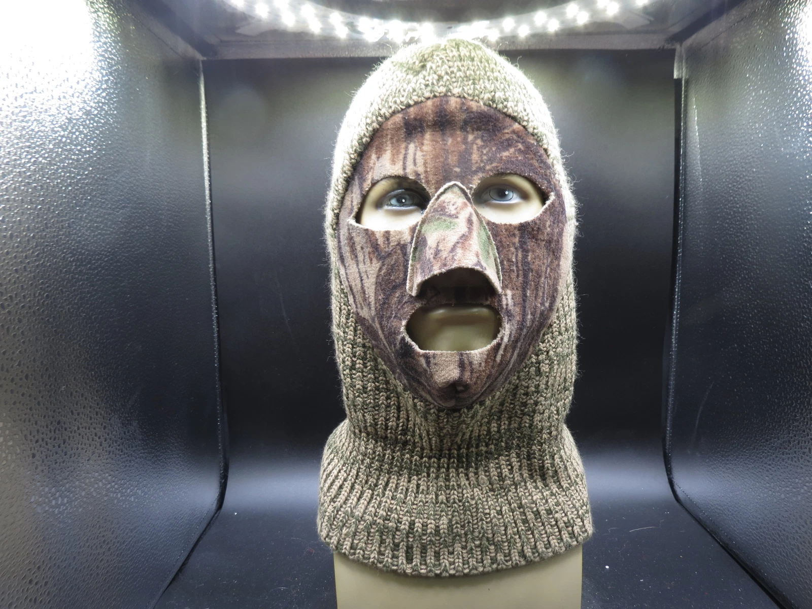 vintage Hunting Fleece Mask/Balaclava. Retro Winter/Hunting 3
