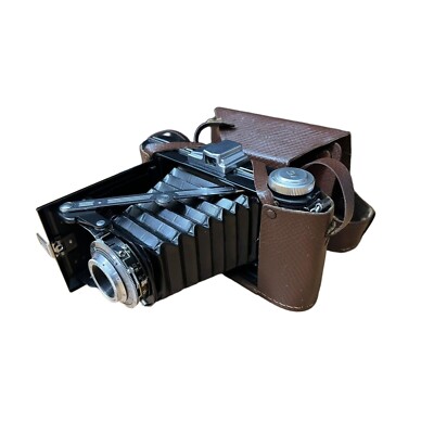 Agfa Billy I 6X9 Format Agfa-Agnar 105mm F6.3 Made In Germany 120 with Case (B+)