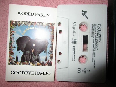 World Party    Goodbye Jumbo Label: Ensign    ZCHEN 10 Tape Cassette Album