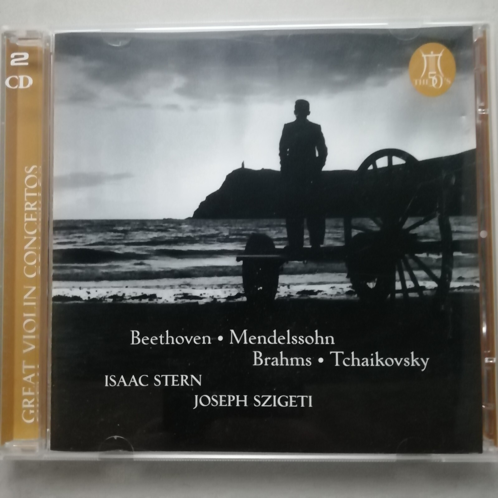 Great Violin Concertos / Stern / Szigeti / The 50s 2 CD set THE 50-24