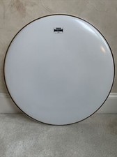 Vintage Yamaha Remo 26โ White Bass Drum Head - Made In USA