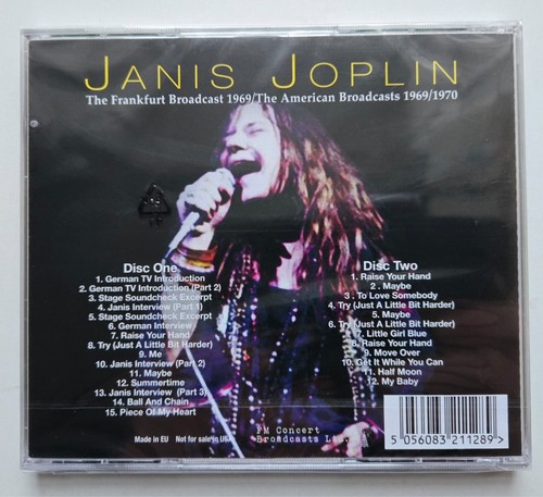 Janis Joplin - The Frankfurt Broadcast 1969 / The Amerian Broadcasts 1969 / 1970 - Picture 2 of 2