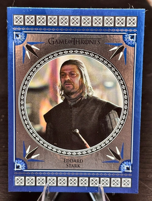 #ad #ad Rittenhouse Game of Thrones Legends of the Realm Eddard Stark #2 $3.79