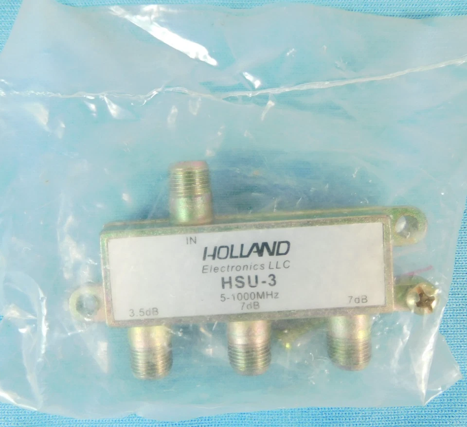 Holland HSU-3 3-Way Splitter -3.5db, -7db, -7db - All are new - QUANTITY OF 10 - Image 3 of 4
