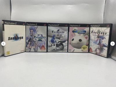 Xenosaga 1 2 3 , 1 Reloaded Xenosaga Freaks Set of 5 PlayStation 2 PS2 JP Ver.