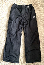 ZERO XPOSUR Youth XL 16 Black Snow Ski Pants Insulated Pockets C37117