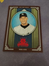 2005 Donruss Diamond Kings Framed Red Derek Jeter - New York Yankees #374