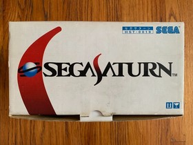 Sega Saturn white Japanese console system in box s-video Vampire Savior 4M ram