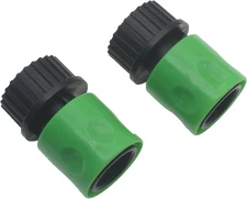 FDXGYH 2pcs Lawn Mower Deck Wash Connector Hose Attachme Female, Green 