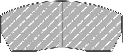 Brake Pad Set, Disc Brake Ferodo Racing FRP216H