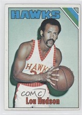 1975-76 Topps Lou Hudson #25 HOF 0a3
