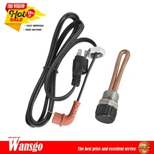 New Engine Block Heater Element & Cable Cord For 2003-10 F250 F350 F450 F550