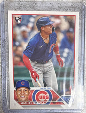 Topps Update Series 2023 Miguel Amaya Rookie US60 Chicago Cubs Baseball Card. rookie card picture
