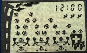 Game & Watch Fire Handheld Excellent Screen Tested Nintendo