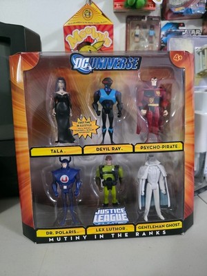 DC Universe Justice League Unlimited Mutiny in the Ranks 6 pack New Sealed JLU