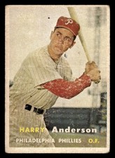 1957 Topps #404 Harry Anderson