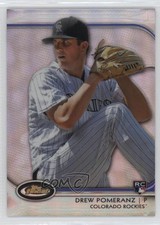 2012 Topps Finest Refractor Drew Pomeranz #12 k0q