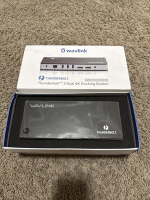 Wavlink Thunderbolt 3 Dock USB C Docking Station to Single 8K/Dual 4K Display