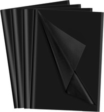 160 Sheets Black Tissue Paper for Gift Bags 20 X 14 Inches