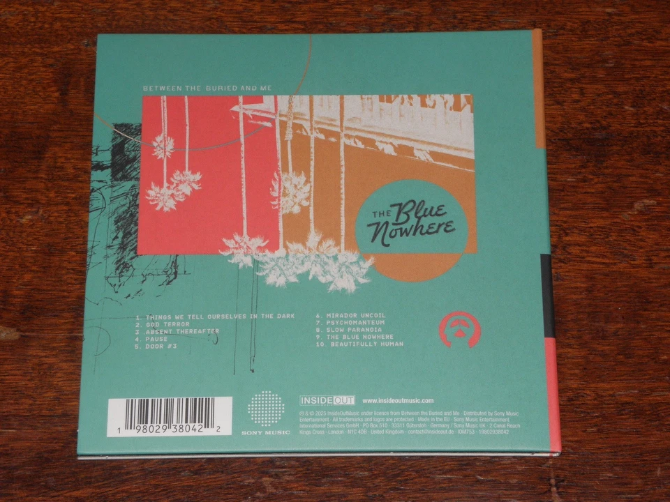 BETWEEN THE BURIED AND ME - THE BLUE NOWHERE (CD ALBUM 2025) - Image 2 of 2