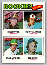 1977 TOPPS #491 DENNIS 'EL PRESIDENTE' MARTINEZ ORIOLES ROOKIE