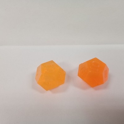 Gamescience d12, translucent, orange