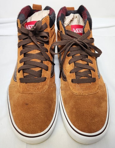 Vans Brown Suede Lace-Up Sneakers (721356) – Size 11.5 | eBay