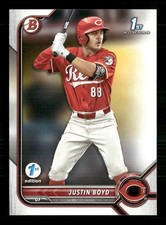 Justin Boyd 2022 Bowman Draft 1st Edition Cincinnati Reds #BD-13