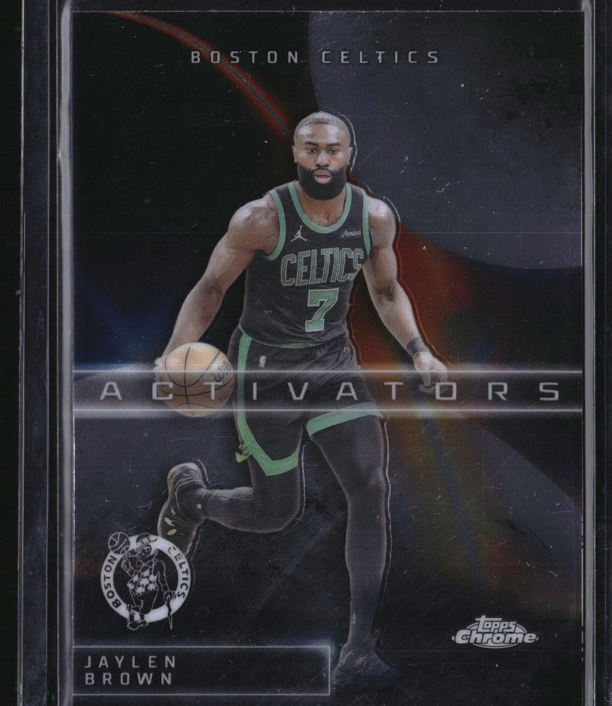 2025-26 Topps Chrome Jaylen Brown #AC-3 Activators Boston Celtics