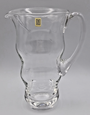 #ad #ad Rona formerly Rogaska Ripple Wave Pitcher 8 1 4quot; Tall $48.00