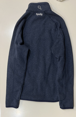 Patagonia Sz M Full Zip Jacket Blue with Logo | eBay