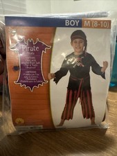 Rubie  s boys M Medium 8-10 Pirate Costume Halloween Costume