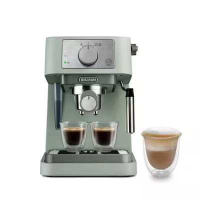 De Longhi Stilosa, Barista Espressomaschine & Cappuccinokocher, grün