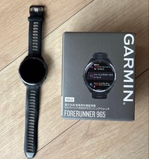 Garmin Forerunner 965 Smartwatch Used Excellent Condition Black