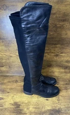 Stuart Weitzman Womens Size 8 M Black Fashion 21" Knee High Boots