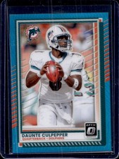 2025 Panini Donruss Optic Daunte Culpepper Aqua Prizm #/349 Dolphins