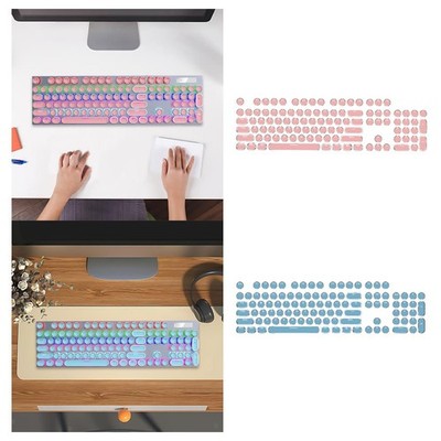 Gaming Pudding Tastenkappen-Set, Tastenkappe für mechanische Tastaturen, 104