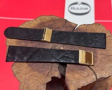 Special leather 1960s JB Champion Bulova Accutron size 11/16 vintage watch band