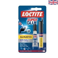All Plastics Glue - Fast-Setting Waterproof Polypropylene Adhesive for Jewelr...