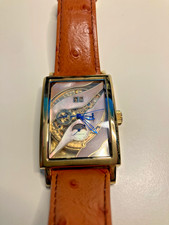 Constantin Weisz Automatische vergoldete Uhr ...