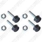 4 Set Hood Adjustable Stop Bumpers Kit For Chevrolet 1955-1956