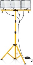 High Power Work Light Tripod 45000 Lumen 3 Head 16.5FT Cord