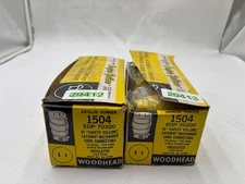 Woodhead 1504 Safety Backwired Cord Connectors, Pack of 10 (1 box per order)
