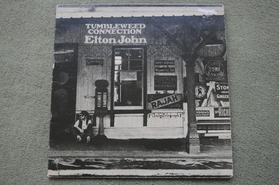 ELTON JOHN   TUMBLEWEED CONNECTION Translucent Vinyl LP   EXC/VG+ A3/B4 UK 1970