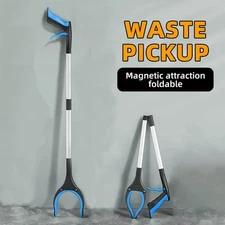 32'' Trash Reacher Grabber Heavy Duty Grabber Tool Industrial Pick Up Stick